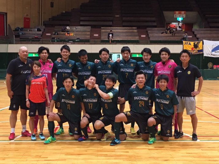 北信越フットサルリーグ2017【2部】第6節 vs RUEDA FUTSAL NIIGATA